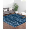Unique Loom  Paxon Trellis Maeve Area Rug - 4 of 4