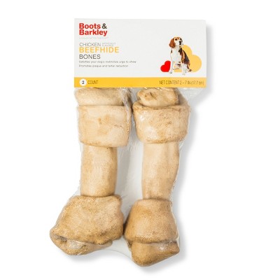 7'' Chicken Flavored Beefhide Bone 