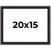 PosterPalooza | Antique Red Picture Frame - UV Acrylic, Backing Board, Hanging Hardware Included - 2 of 4