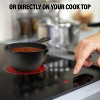 DOMETOUR Cast Iron Basting Pot & Silicone BBQ Brush - 15 Oz Saucepan & Brush for Smoker, Grill & Stove - BBQ Accessories Gift for Men - 4 of 4