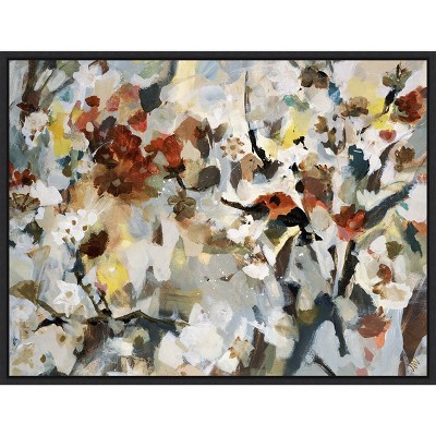 Amanti Art Floweresque II by Jodi Maas Canvas Wall Art Print Framed 24 x 18-in.