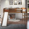 Home Imports Emporium Twin Size Loft Bed with Slide and Ladder, Kids Low Loft Bed - 4 of 4