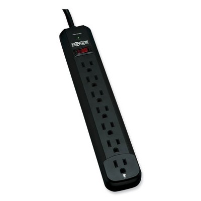 Tripp Lite Protect It! Surge Protector, 7 AC Outlets, 12 ft Cord, 1,080 J, Black