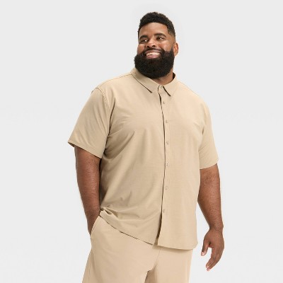 Men's Short Sleeve Woven Shirt - All In Motion™