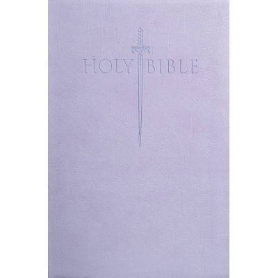 King James Version Easy Read Sword Value Thinline Bible Personal Size Lavender Ultrasoft - by  Whitaker House (Leather Bound)