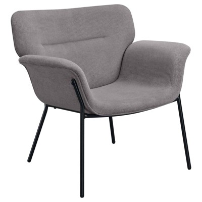 Coaster Davina Modern Upholstered Flared Arms Accent Chair