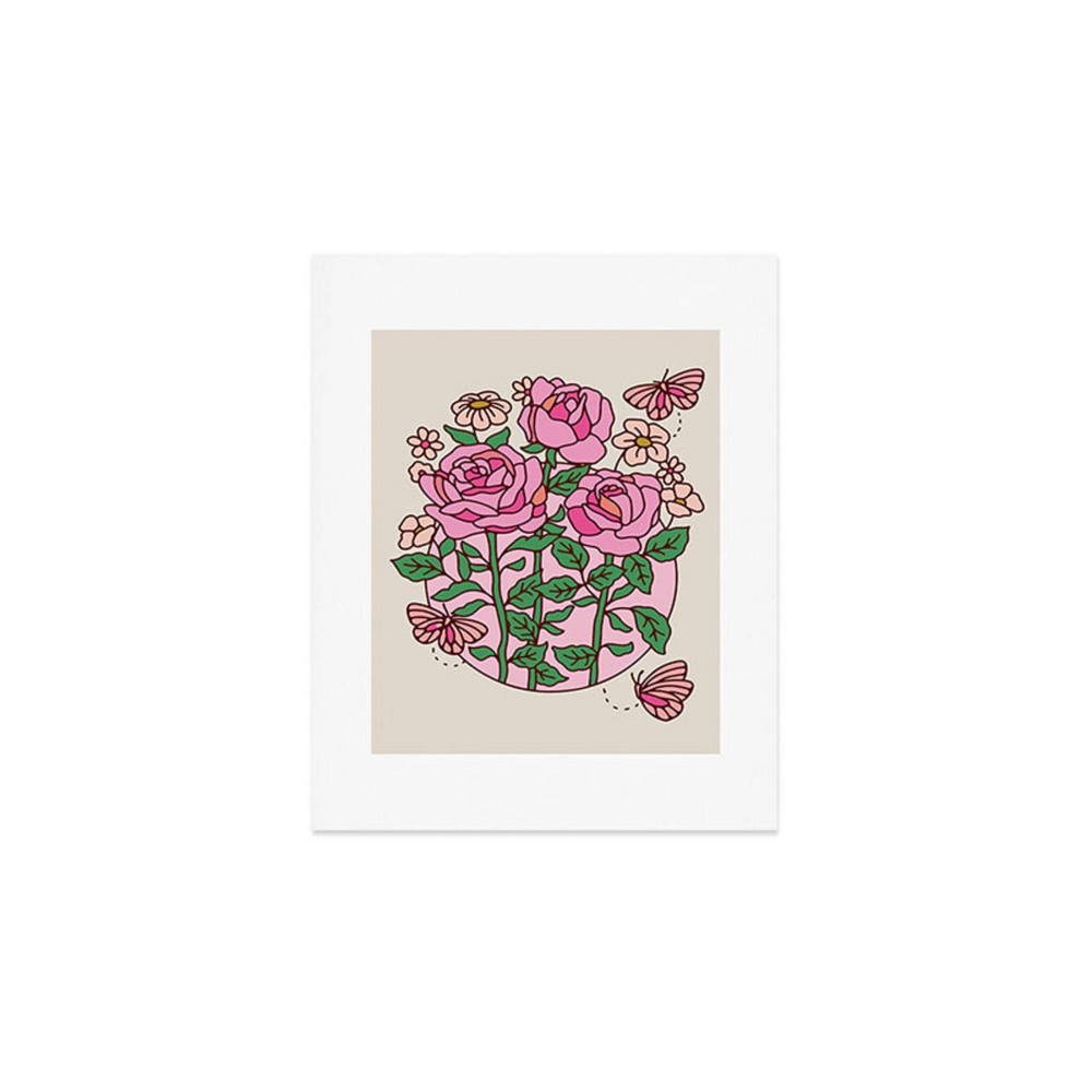 Photos - Wallpaper Deny Designs 8"x10" Kira Rose Unframed Art Print