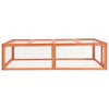 vidaXL Rabbit Hutch 72"x35.4"x18.1" Solid Firwood - 3 of 4