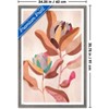 Trends International Reinders: Flowers - Earth Flowers in Floral Terra Framed Wall Poster Prints Barnwood Framed Version 22.375" x 34" - 3 of 4