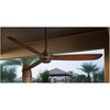 60" Minka Aire Rudolph Bronze Outdoor Ceiling Fan with Remote - 3 of 4