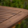 PAGED Contemporary Wood Outdoor Table Rectangle Patio Dining Table with Rot-resistant Build for Patio, Poolside, Courtyard - 3 of 4