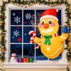 TopComfy Decorative Holiday Scene Props Holding Gift Box Candy Cane Inflatable Hanging Gingerbread Man for Yard Decor, Brown, 6.3"*6.3"*4.73" - 2 of 4