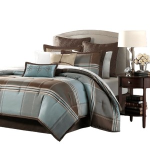 Gracie Mills Hart 8-Piece Color Block Comforter Set - 1 of 1