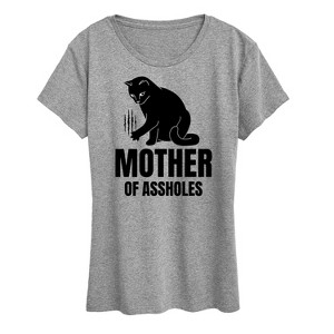 Women's - Instant Message - Mother of Cats Short Sleeve Graphic T-Shirt - 1 of 4