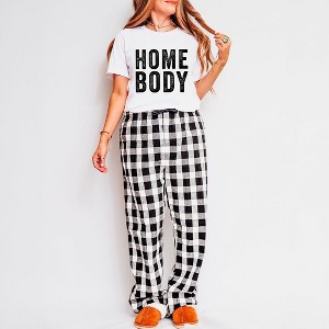 Simply Sage Market Women's Home Body Block Pajama Set - 1 of 4