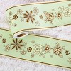 Unique Bargains Self Stick PVC Green Brown Peach Flower Decor Wall Paper Border - 3 of 4