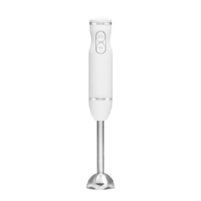 Chefman 300 Watt 2-Speed Hand Blender with Silk Touch Finish and Color Chrome - Ivory