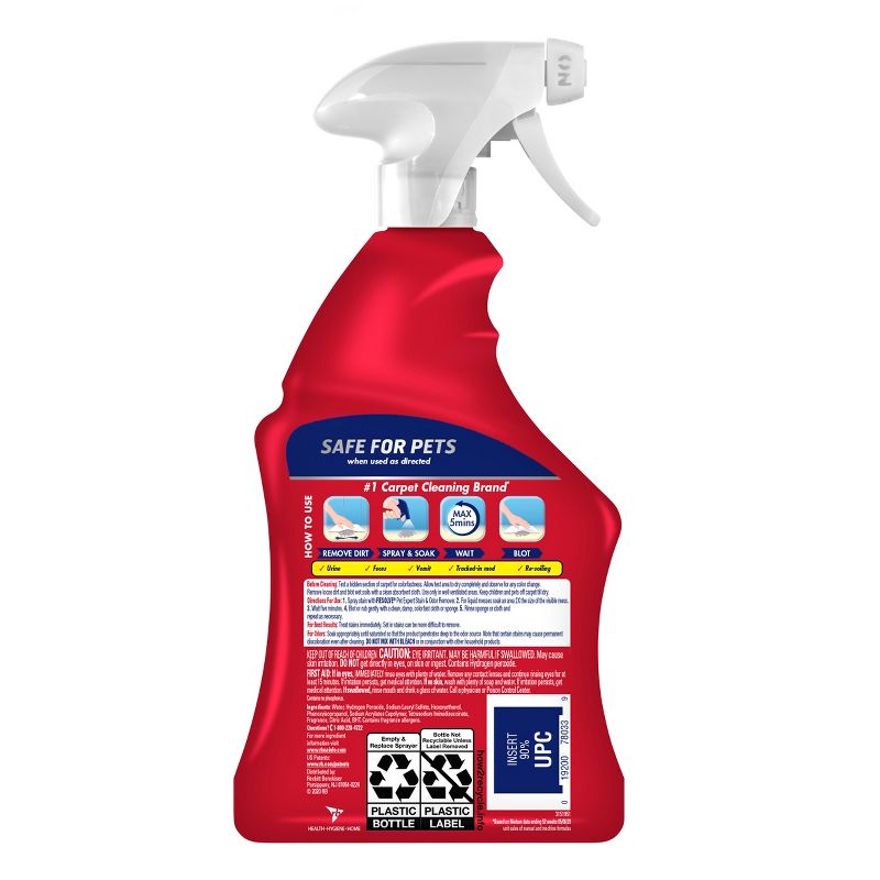 Resolve Pet Stain Remover Spray - 22oz, 3 of 4