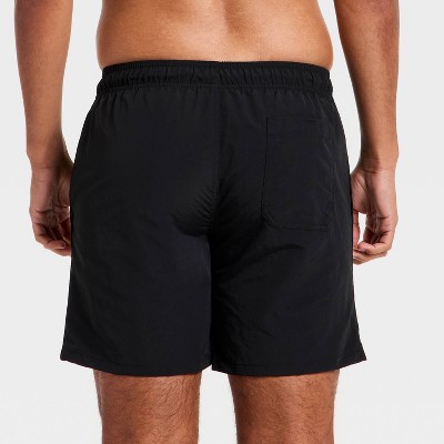 Goodfellow & Co Men's 7'' Swim Trunks - Goodfellow & Co™ Black L — фото 2