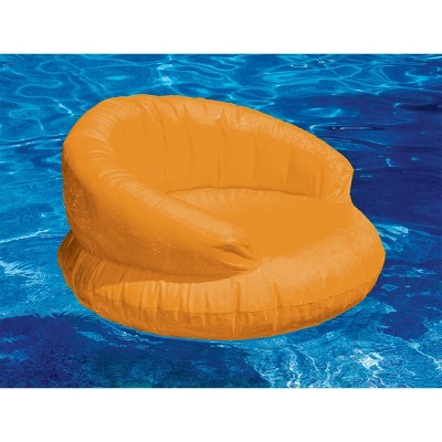 Swimline 38" Sunsoft Inflatable 1-person Swimming Pool Chair Float ...