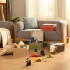 Aoibox Foldable Fabric Storage Bins with Lids and Handles 4 Color Set Closet Organizer Box for Bedroom Home 13x12.5x7 Inch - 4 of 4