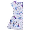 Disney Frozen Elsa Princess Anna Olaf Christmas Girls Skater Dress Toddler  - 2 of 4
