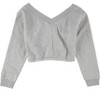Reebok Womens SR Cropped Fleece Sweatshirt - 2 of 2