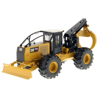 CAT Caterpillar 555D Wheel Skidder with Operator "High Line Series" 1/50 Diecast Model by Diecast Masters