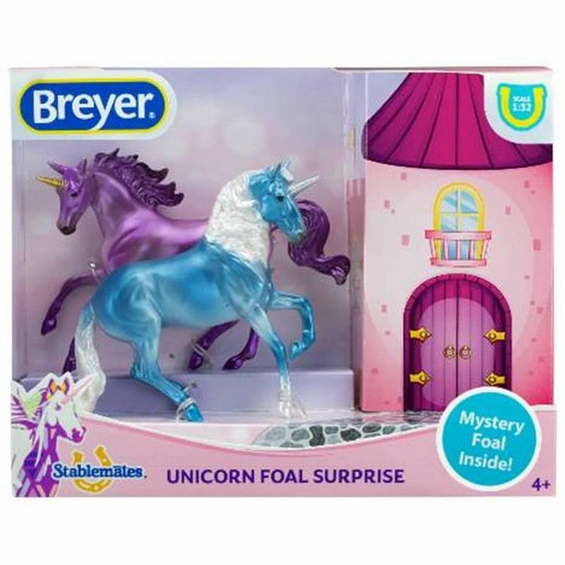 Breyer Stablemates Mystery Unicorn Foal Surprise | Set A, 1 of 3