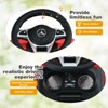 Safstar 3 in 1 Ride on Push Car Mercedes Benz Toddler Stroller Sliding Car Red - 4 of 4