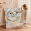 GOTGELIF Kids 4-Tier/5-Tier Bookshelf Organizer - Solid Wood, Compact Bookcase, Open Shelves - 3 of 4