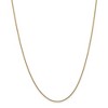 Black Bow Jewelry 1.5mm, 14k Yellow Gold, Solid Cable Chain Necklace - 2 of 4