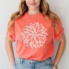 Simply Sage Market Women's Dahlia Short Sleeve Garment Dyed Tee - 2 of 4
