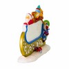 Enesco 3.5 Inch Santa's Sleigh Sign Christmas Figurine , Np Village Christmas (1PC) - 3 of 4