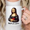 Valentine Style Mona Lisa Mug, Leonardo da Vinci Vintage Art Lover Gift (Non-Custom Only)| OrnamentallyYou - image 3 of 4