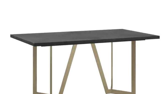 Karianne Dining Table Black/Gold - Inspire Q, 2 of 8, play video