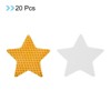 Unique Bargains Reflective Stickers Waterproof Adhesive High Visibility Night Warning Safety Tape Reflector 20 Pcs - 3 of 4