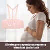 Unique Bargains Maternity Belt Abdomen Back Support Pregnancy Band with Shoulder Strap Beige 1PC - 3 of 4
