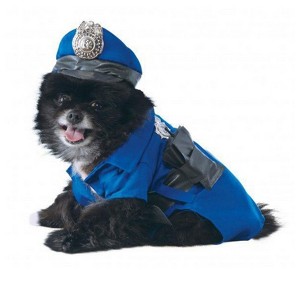 Rubies Police Pet Dog Costume - 1 of 2