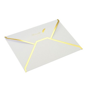 Unique Bargains Envelopes V Flap Luxury Style for Invitation Wedding Birthday 10 Pcs - 1 of 4
