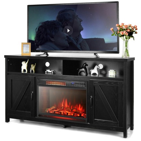 Target fireplace on sale tv stand