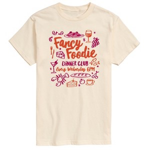 Men's - Instant Message - Fancy Foodie Short Sleeve Graphic T-Shirt - 1 of 4