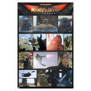 Trends International Star Wars: The Mandalorian Season 2 - Chapter 14 Grid Framed Wall Poster Prints - 1 of 4