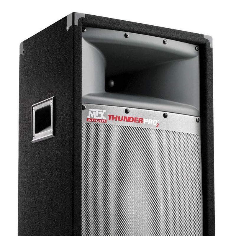 MTX Thunder Pro2 10" 2-Way 200W Full-Range Cabinet Portable Loudspeaker (4 Pack), 5 of 7