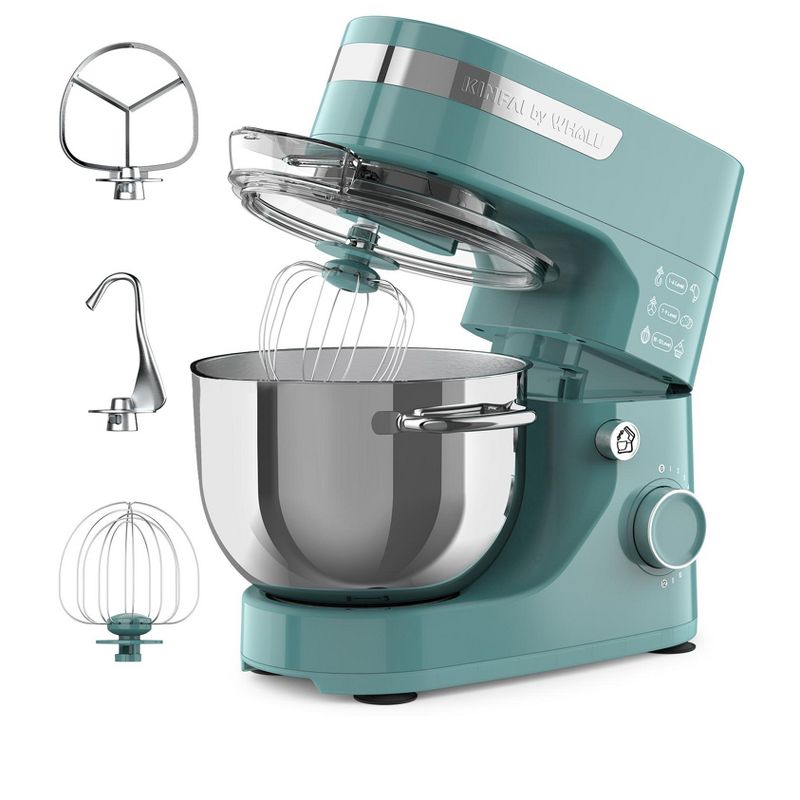 Whall Kinfai Electric Kitchen Stand Mixer Machine with 5.5 Quart Bowl for Baking, Dough, Cooking, 1 of 8