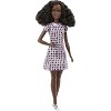 Barbie Photographer Petite Fashion Doll Dressed in Heart-print Dress with Brunette Hair - 4 of 4