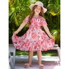 Seaside Petals Ruffle Midi Dress Mia Belle Girls - 2 of 4