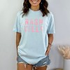 Simply Sage Market Women's Pink Nashville Short Sleeve Garment Dyed Tee - 2 of 2