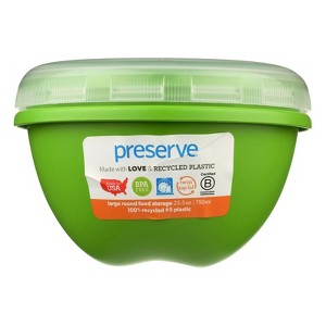LunaLulink Preserve Large Food Storage Container - Green - Case Of 12 - 25.5 Oz - 1 of 1