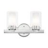 Livex Lighting Manhattan 2 - Light Vanity in  Polished Chrome - 3 of 4